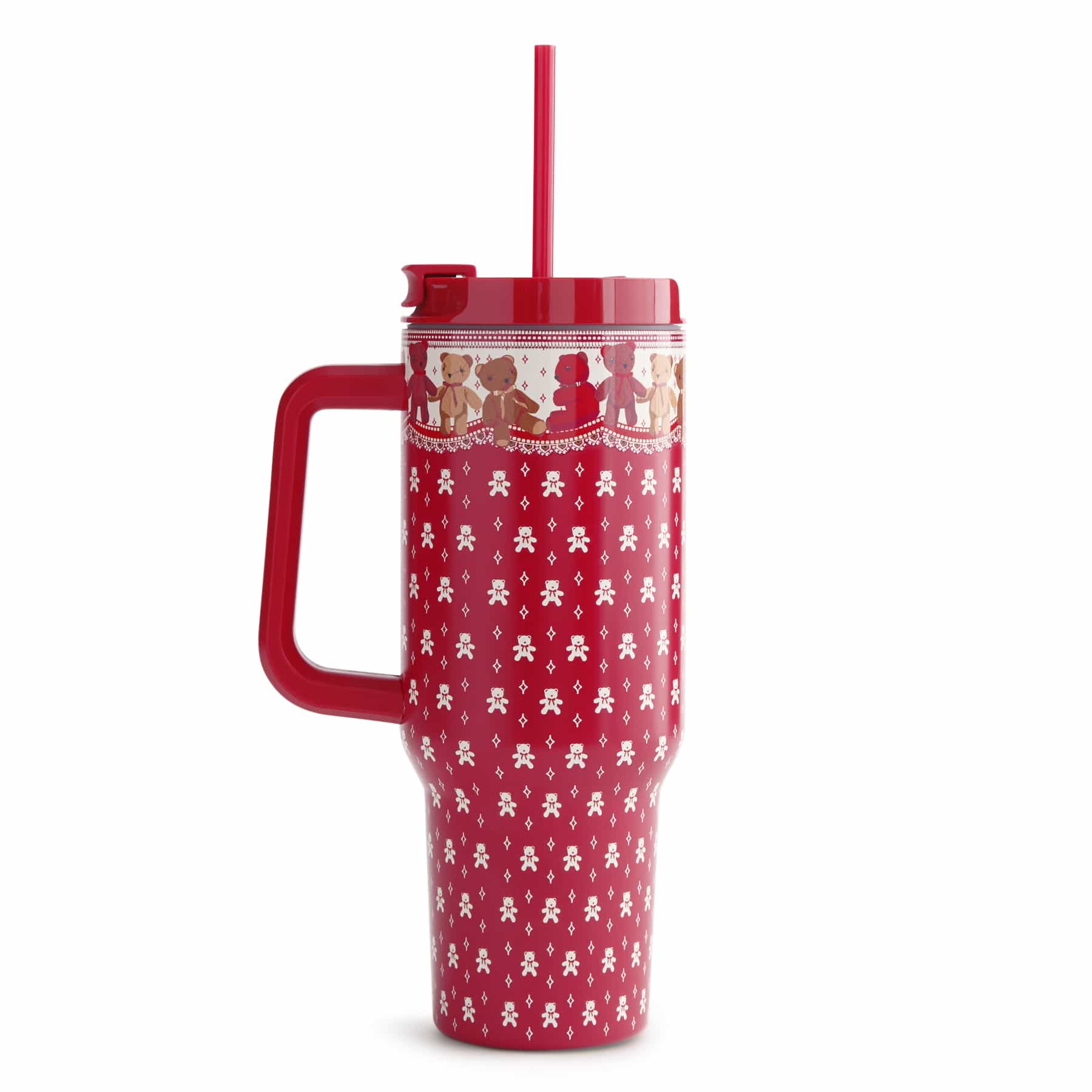 Stainless Steel XL Tumbler w/Handle
