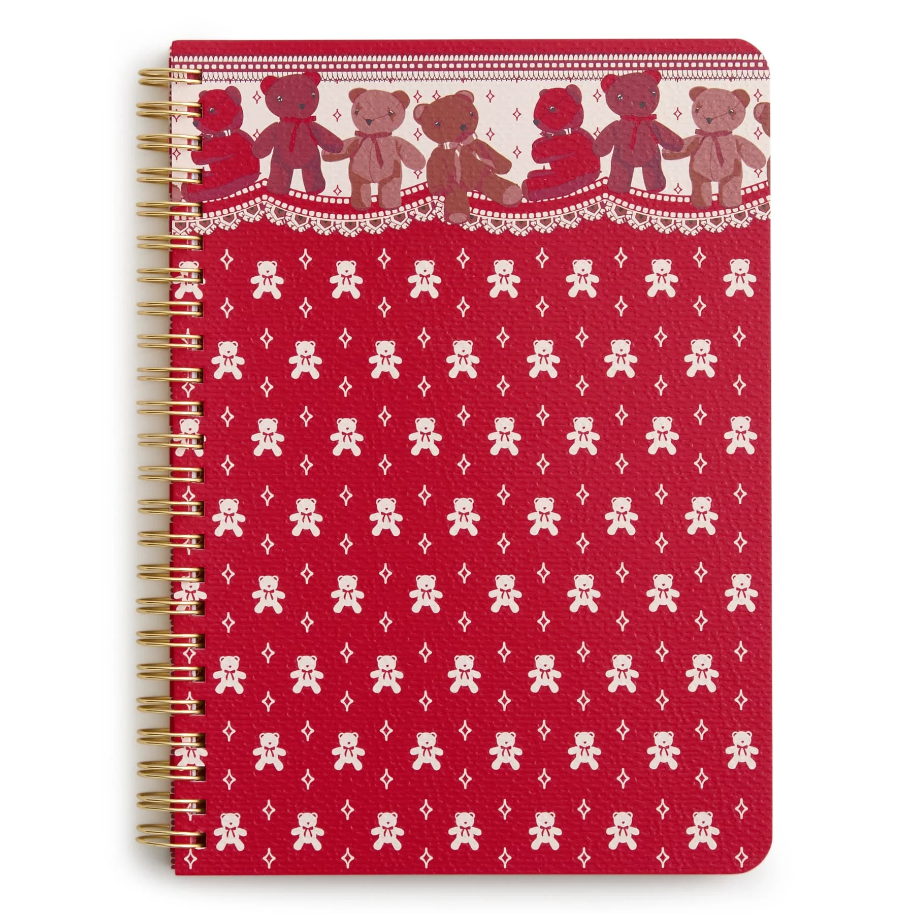 Small Spiral Notebook with Pockets