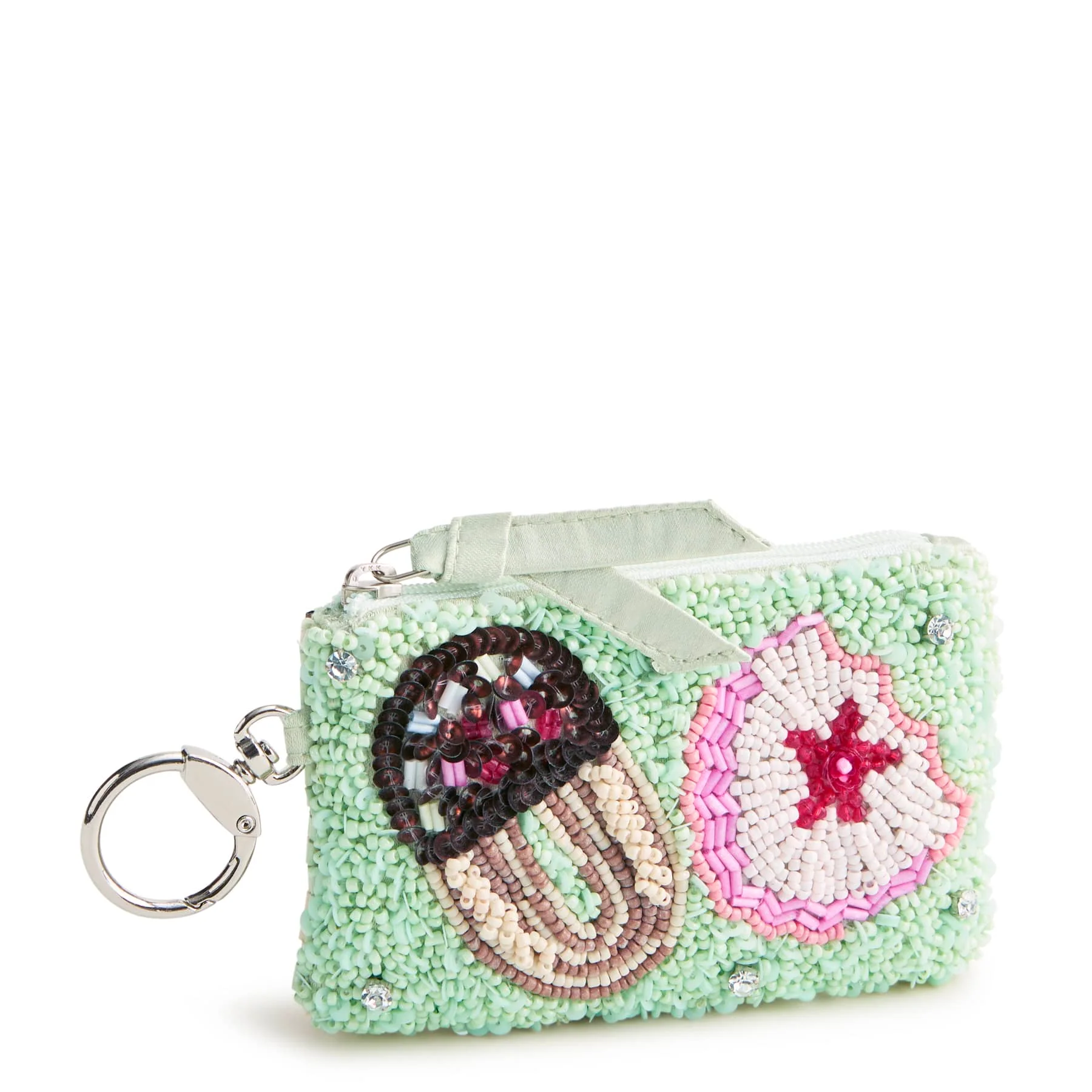 Beaded Zip Pouch