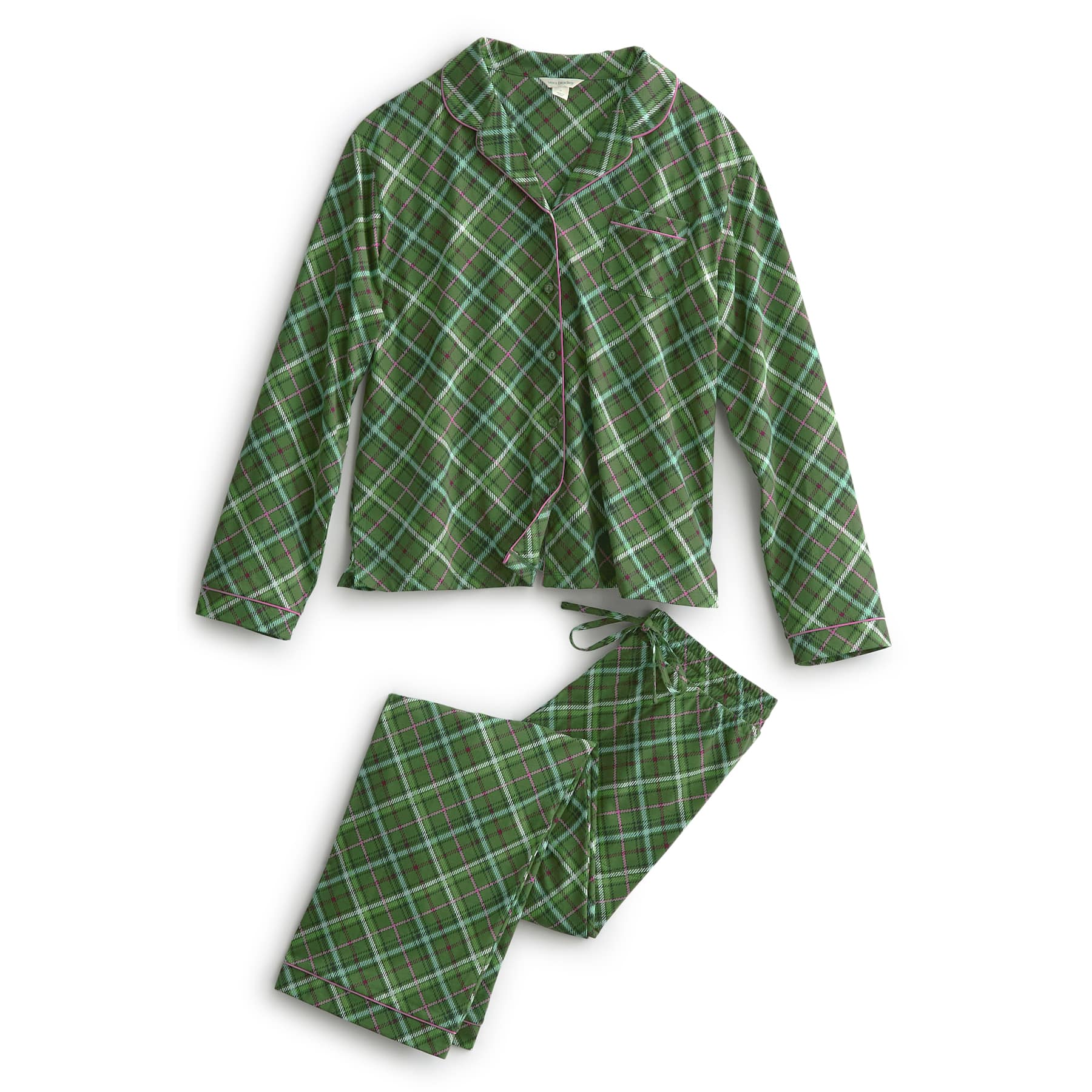 Long-Sleeved Shirt & Pants PJ Set