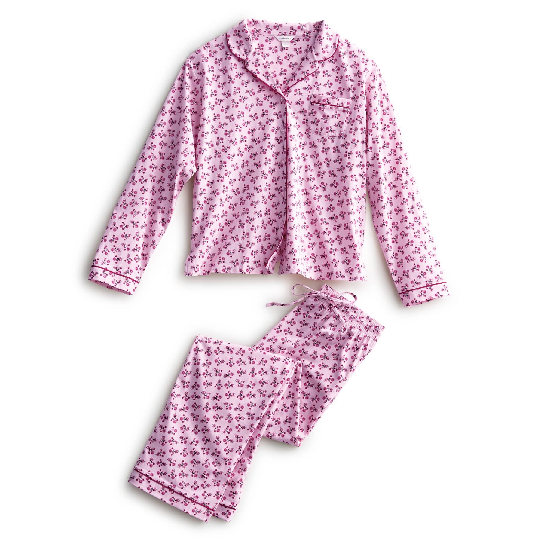 Long-Sleeved Shirt & Pants PJ Set